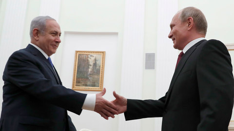 Лидеры России и Израиля обсудят ситуацию на Ближнем Востоке