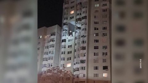 ЧП в Кишиневе: после взрыва жилой дом может полностью обрушиться
