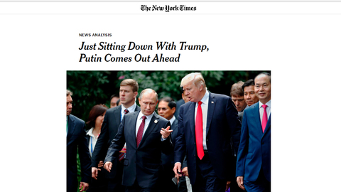 Следующий саммит Путина и Трампа может состояться в 2019 году
