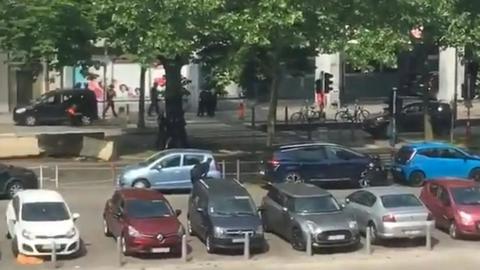 Момент ликвидации льежского стрелка сняли на видео