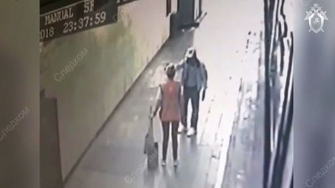 Подозреваемый в убийстве полицейского в метро Москвы попал на видео