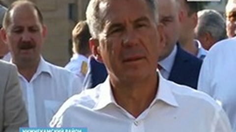 Нижнекамск с рабочим визитом посетил Рустам Минниханов