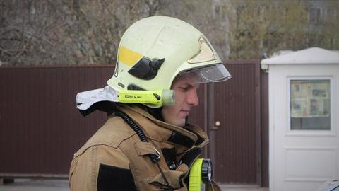 В Воронеже потушили пожар на крыше 22-этажного дома