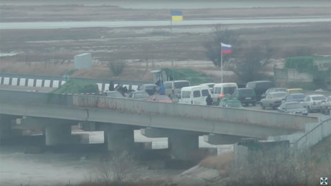 СБУ показала видео похищения российских военнослужащих