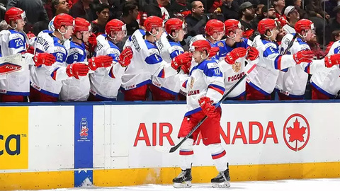 Российская "молодежка" в полуфинале чемпионата мира по хоккею
