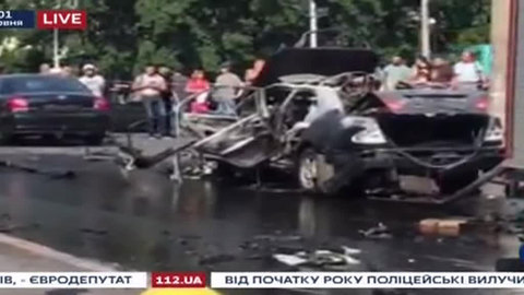 Теракт в Киеве был направлен против офицера ВСУ. Видео