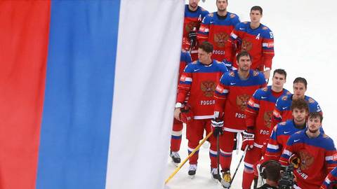 Российский триколор запретили на чемпионате мира по хоккею