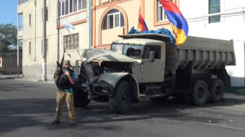 Самосожжение в Ереване: мужчина сгорел наполовину