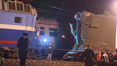 Железнодорожная катастрофа в Москве: шок, паника и поздравления