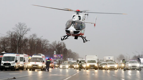В московские больницы доставлены 9 пострадавших из-за наезда автобуса