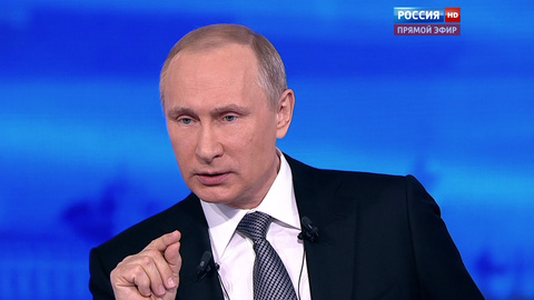 Кремль извинился за ошибку Путина на "Прямой линии"