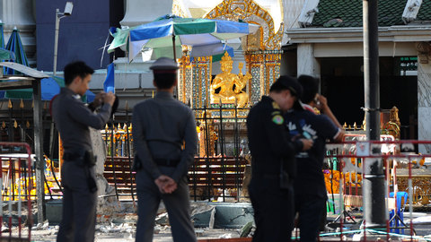 Взрыв в Бангкоке: задержанный иностранец связан с изготовлением бомб