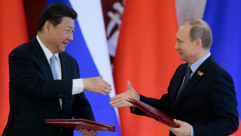 Лидеры России и КНР рады возможности "сверить часы" в Париже