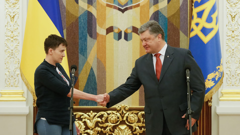 Порошенко надеется на возвращение на Украину Афанасьева и Солошенко