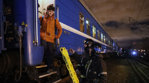 Столкновение поезда и электрички: выписаны 7 пострадавших