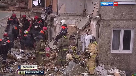 Семьям погибших при взрыве газа в Ярославле выплатят по миллиону рублей
