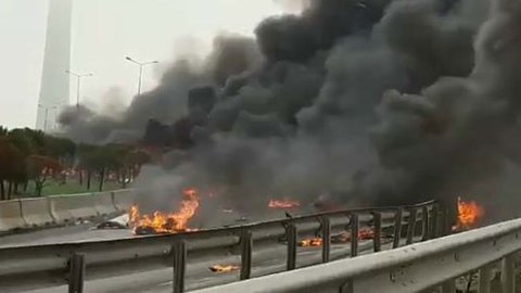 Крушение вертолета с россиянами в Стамбуле: возбуждено дело