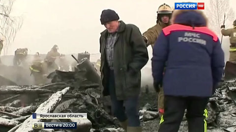 Трагедия под Ярославлем: шесть человек погибли при пожаре в аварийном доме