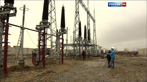 Ветка энергомоста в Крым будет открыта с опережением графика