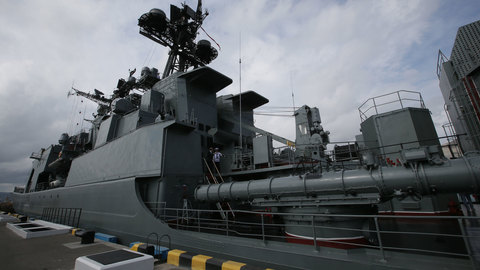 Корабль "Вице-адмирал Кулаков" вошел в Красное море