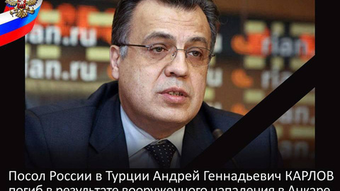 Посол РФ в Турции Андрей Карлов. Биография