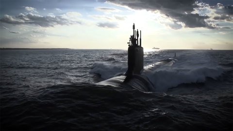 Американская подлодка с 20 ядерными МБР зашла в Средиземное море