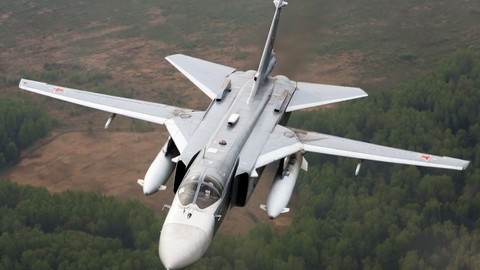 Жертв и разрушений на месте падения самолета Су-24 нет