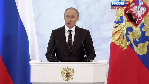 Путин: Россия сильна и добьется успеха