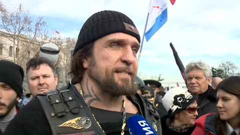 Севастопольцы отметили День защитника Отечества и начало "Крымской весны"