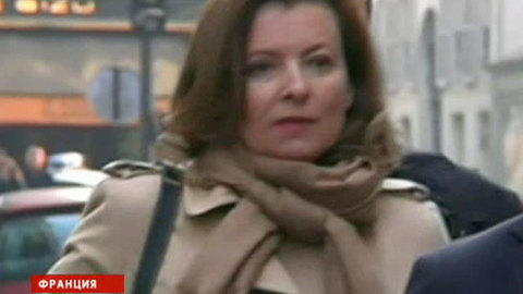 Бывшая жена Олланда впервые появилась на публике после измены