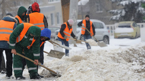 В марте в Москве выпало больше метра снега