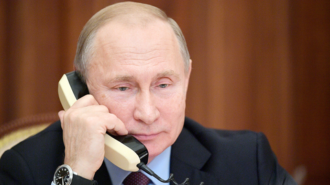 Путин поговорил по телефону с еще одним президентом