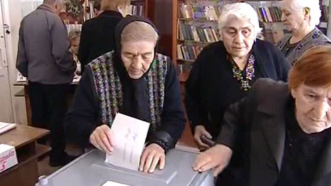 В Южной Осетии прошел второй тур выборов президента