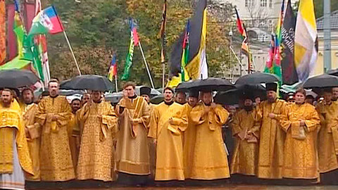 Патриарх отслужил литургию в честь победы в войне 1812 года