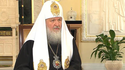 Патриарх Кирилл поздравил экипаж МКС с Рождеством Христовым