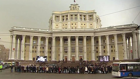 Москва проводила Людмилу Касаткину аплодисментами