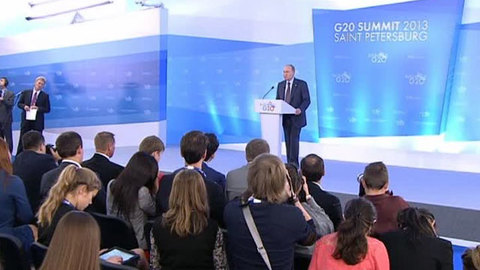 Кризис в Сирии стал главной темой саммита G20
