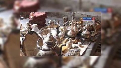 Специалисты исследуют клад из особняка Нарышкина