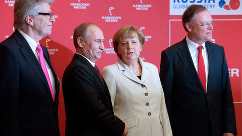 Владимир Путин из Германии отправится в Нидерланды