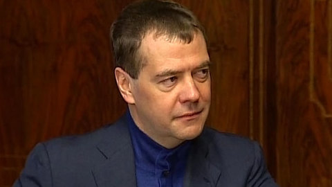 Медведев поздравил Путина с избранием президентом России
