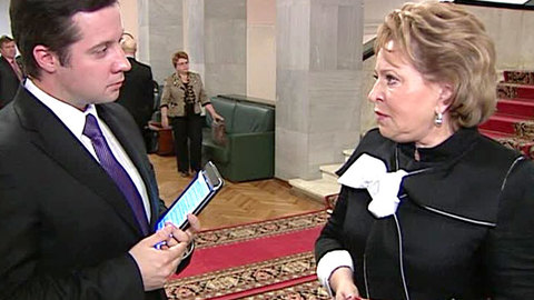 Валентина Матвиенко: премьер обосновал каждый свой шаг