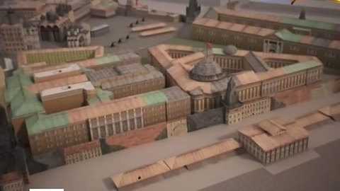 История войны: замаскированный Кремль и здания-призраки