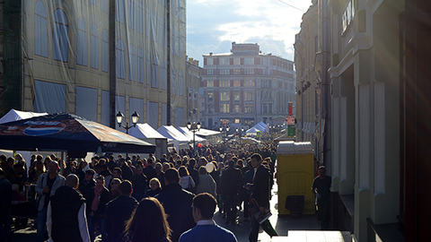В Москве отменены праздничные мероприятия