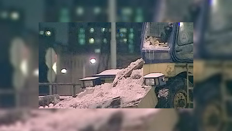 Подполковник милиции признал, что стрелял в снегоуборщика