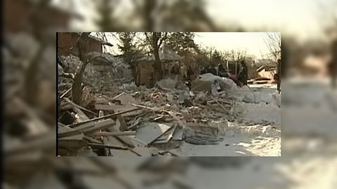 В "Речнике" горит дом