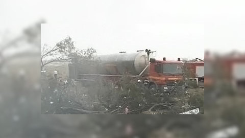 Ливийский самолет мог упасть из-за тумана