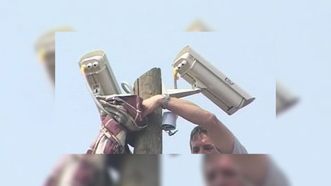 Видеокамеры в поселках для погорельцев прекратили трансляцию