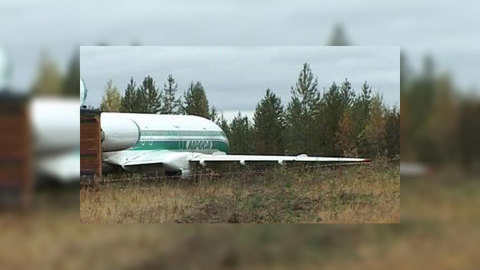 Севший в тайге Ту-154 осталось протащить 25 метров