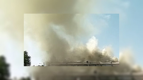 Опасность повторного возгорания в Центре им. Грабаря все еще сохраняется