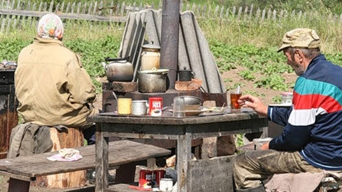 Погорельцы поселка Вижай вернулись на пепелище